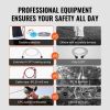 VEVOR Zipline Kit for Kids and Adult, 60 ft Zip Line Kits Up to 500 lb, Backyard Outdoor Quick Setup Zipline