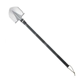 Folding Multitool Camping Survival Shovel for Outdoor Hiking (Color: Black, Type: 13 in 1)